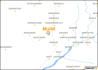 map of Bejide