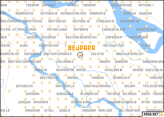 map of Bejpāra