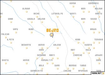 map of Bejro