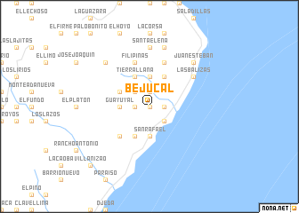 map of Bejucal