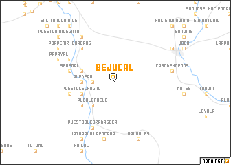 map of Bejucal