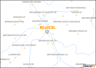 map of Bejucal