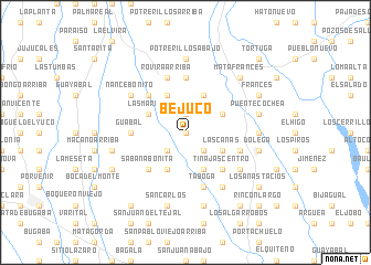 map of Bejuco