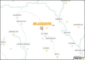 map of Bejuquera