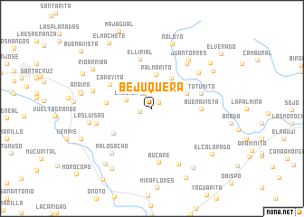 map of Bejuquera