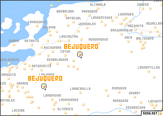 map of Bejuquero