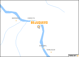 map of Bejuquero