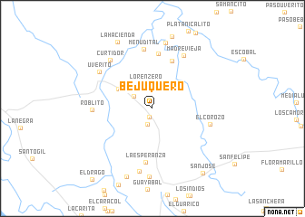 map of Bejuquero