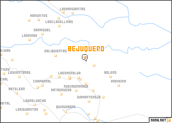 map of Bejuquero