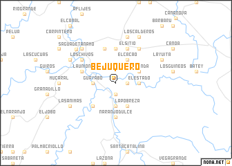 map of Bejuquero