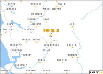 map of Bekalwi