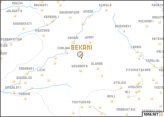 map of Bekami