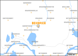 map of Bekapika