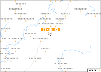 map of Bekaraka