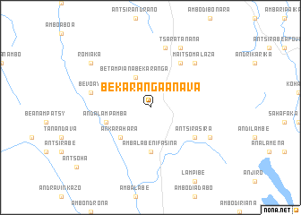 map of Bekaranga Anava
