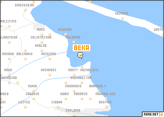map of Beka