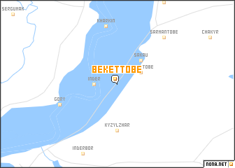 map of Bekettobe