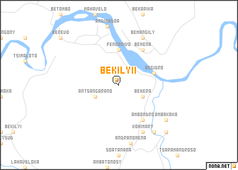 map of Bekily II