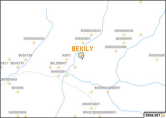 map of Bekily