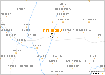 map of Bekimpay