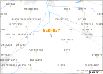 map of Bekkazy