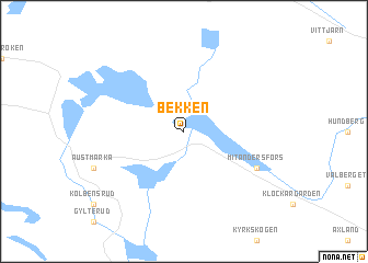 map of Bekken