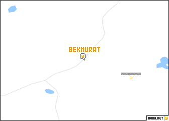 map of Bekmurat