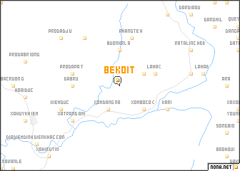 map of Bé Koit