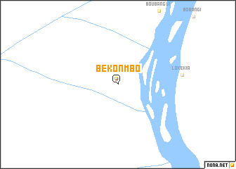 map of Békonmbo