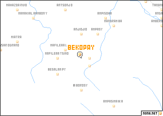 map of Bekopay