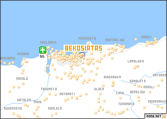 map of Bekosi Atas