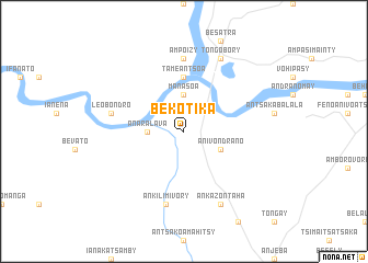 map of Bekotika