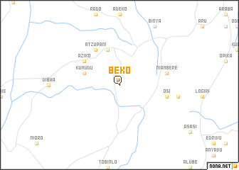 map of Beko