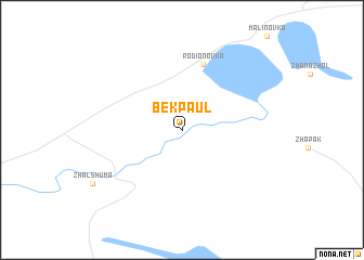 map of Bekpaul