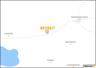 map of Bekseit