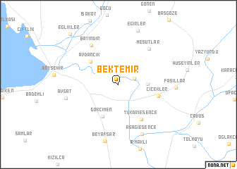 map of Bektemir