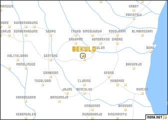 map of Bekulo