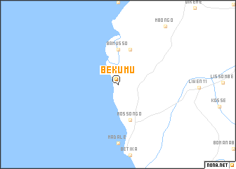 map of Bekumu