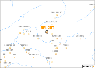 map of Belaat
