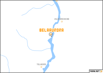 map of Bela Aurora