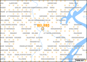 map of Belābo