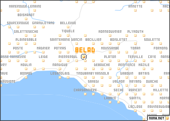 map of Belad