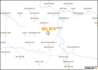 map of Belafa