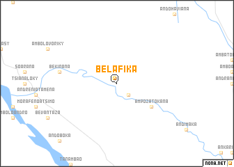 map of Belafika