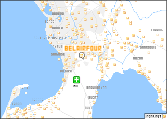 map of Bel-Air Four