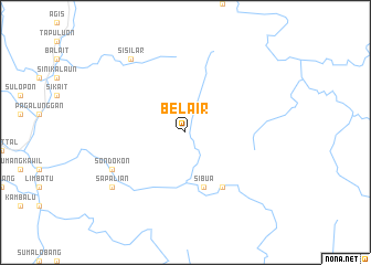 map of Belair