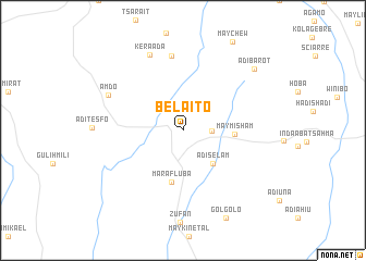 map of Bela‘ito