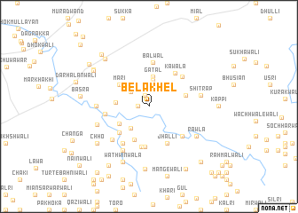map of Bela Khel