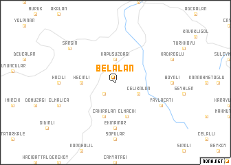 map of Belalan