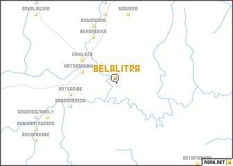 map of Belalitra